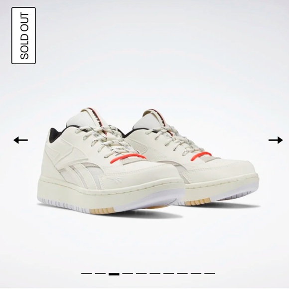 NWOT Reebok Court Double Mix Women's Sneakers - Picture 3 of 9